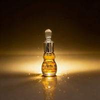 Flacon en verre en forme de gourde de 12 ml, élégant et portable, à haute étanchéité, pour parfums et huiles essentielles