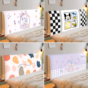 Copritestata del <span class=keywords><strong>Letto</strong></span> Elastico Traspirante con Disegni Cartoon, Protezione <span class=keywords><strong>Universale</strong></span> Antipolvere per Testiera per Tutte le Stagioni - Product Image 6