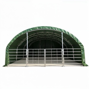 <span class=keywords><strong>Abri</strong></span> pour animaux toutes saisons LT071006 avec isolation intégrée, ventilation, structure galvanisée résistante au vent, tente pour bétail - Product Image 1
