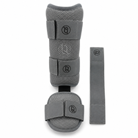 Protège-tibias et chevilles pré-courbés, légers, durables et ajustables, avec design anti-goutte pour la protection des genoux et des chevilles, pour le baseball et le softball (pour le battement)