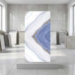 Statuario Venato Bookmatch Polished Glazed Porcelain Marble Tiles 600x1200mm White Floor Wall Tile - Product Image 1