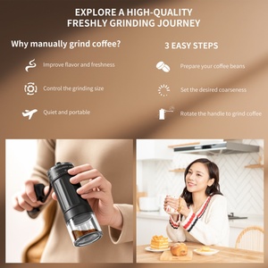 เครื่องบดเมล็ดกาแฟแบบปรับได้ด้วยมือ AMZ BSR แบบกรวย  ถอดประกอบได้ พกพาสะดวกสำหรับใช้งานกลางแจ้ง - Product Image 5