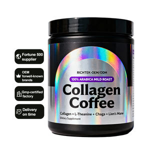 Hot Sale OEM Supply High Quality Food Grade Slimming Instant Collagen Coffee Liquid Daily Bottle <strong>Drink</strong> - Product Image 1