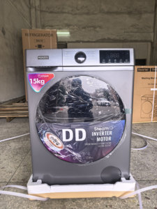 Lavadora-Secadora <span class=keywords><strong>Hisense</strong></span> HUAZOS de 15 kg, Bajo Consumo de Energía, Totalmente Automática - Product Image 1
