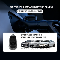 Adaptateur de chargeur EV Electway 250A CHAdeMO vers CCS2, connecteur de charge rapide DC pour véhicules électriques, extérieur IP54