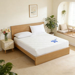 Coprimaterasso Rinfrescante Anti-Caldo per Dormire, <span class=keywords><strong>Trapuntato</strong></span>, Confortevole, Lavabile - Product Image 3