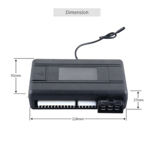 Cierre Centralizado de Puertas DC12V, Entrada sin Llave Unidireccional, Arranque Remoto del Motor, Alarma Antirrobo para Auto - Product Image 4