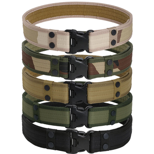 Cinturón de Poliéster con Hebilla de Liberación Rápida para Hombre, Deportivo, de Lona, para Entrenamiento al Aire Libre, Camping y EDC - Product Image 1