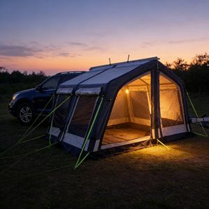 Abri latéral de voiture tout compris avec murs d'<span class=keywords><strong>annexe</strong></span>, <span class=keywords><strong>plancher</strong></span> et auvent pour une pièce extérieure complète - Product Image 3