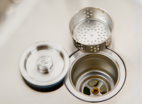 Longue durée de vie de haute qualité moderne SUS304 en acier inoxydable cuisine Double bol évier vanité pour la cuisine