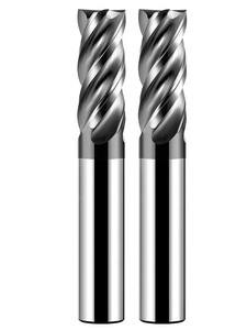 High-Speed Precision 2-Flute Solid Carbide <strong>End</strong> <strong>Mill</strong> Anti-Vibration High Helix Milling Cutter <strong>for</strong> Aluminum <strong>Copper</strong> Finishing - Product Image 3