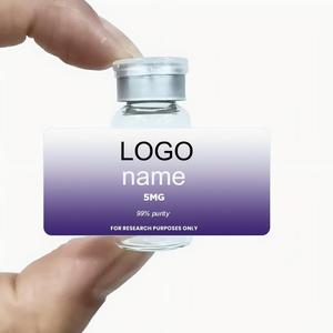 Etiquetas para viales de péptidos de 3 ml, estuche de embalaje para viales de medicamentos con soporte, 2 ml, <span class=keywords><strong>10</strong></span> ml, marca personalizada, MOQ <span class=keywords><strong>100</strong></span> - Product Image 3