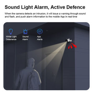 Caméra de sécurité YSW-CS3 3MP 2.4G WIFI, audio bidirectionnel, vision nocturne couleur, détection de mouvement, étanche IP66, caméra bullet - Product Image 5