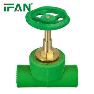 20-32mm đồng thau <span class=keywords><strong>PPR</strong></span> ống nước phù hợp màu xanh lá cây <span class=keywords><strong>PPR</strong></span> dừng van IFAN nhà máy bán hàng trực tiếp ISO 15874 <span class=keywords><strong>PPR</strong></span> van - Product Image 3
