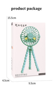 ขาตั้งคอมพิวเตอร์ตั้งโต๊ะขนาดเล็กเงียบแบบทันสมัยพัดลม ABS ขนาดเล็กพกพาได้สำหรับหอพักสำนักงานผลิตภัณฑ์บ้านอัจฉริยะใหม่ฤดูร้อน - Product Image 5