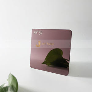 EX409 <b>Mirror</b> Finish Stainless Steel <b>Sheet</b> Decorative Panel for Hotel Wall Ceiling Custom Size - Product Image 6