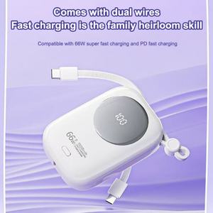 Cargadores Portátiles en Oferta con Cable Tipo C, 22.5W, 10000mAh, Carga Rápida, Pantalla LED, Cargador Pequeño para Teléfono - Product Image 4