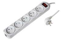 Multi Socket Power Socket Israelite Socket Ways 2P + T 16A 250V ~ avec interrupteur avec protection des enfants