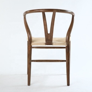 Anji Kaseihomeland Solid Beech Wood Single Rest <strong>Dining</strong> Cross Back Wooden Chairs - Product Image 6