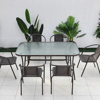Ensemble de table et de chaises de jardin modernes avec parasol pour utilisation en parc, 3 pièces, résistant à l'eau, aux UV, meubles durables