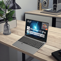 Ordinateur portable de jeu performant pour le montage vidéo, AMD R7 5825U, design métallique léger, idéal pour les créateurs