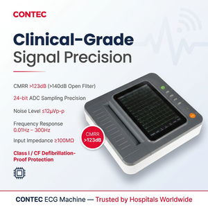 CONTEC E12 cardioline ecg machine ekg ecg moniteur elettrocardiografo - Product Image 6