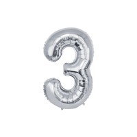 Lettres de ballon numérique en film d'aluminium argenté de 32 pouces pour les décorations de salle de fête d'anniversaire et de mariage de la fête des mères