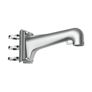 Wandhalterung aus Aluminiumlegierung in Platingrau DS-1603ZJ-P Vertikale Masthalterung DS-1603ZJ-Pole-P für Hikvision <span class=keywords><strong>PanoVu</strong></span> Kamera - Product Image 2