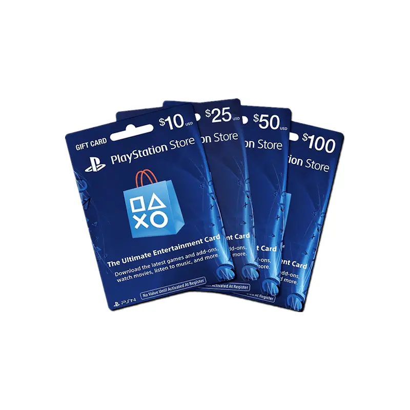 PS4, PS3, PSV, PSN Carta Regalo Sony $50 Ricarica Della Carta/USD Carta Prepagata
