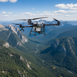 โดรนเกษตรมืออาชีพแบบหลายใบพัด ลดราคาพิเศษ รุ่น Agras T100 โดรนพ่นยาทางการเกษตร - Product Image 1