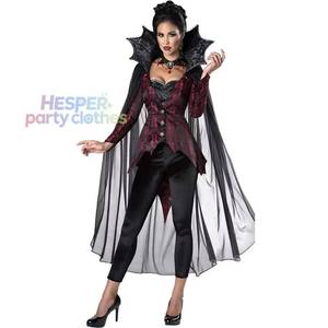 Robe de reine des vampires pour femmes, costume de cosplay de vampire pour le carnaval d'Halloween - Product Image 1