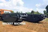 MAXWAY MACHINE COMPANY, MAX200PU-S Train de roulement de ponton pour excavatrice amphibie