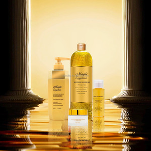 Usine en gros Afrique select Clean Whitening skin Body Milk huile essentielle crème gel douche set - Product Image 6