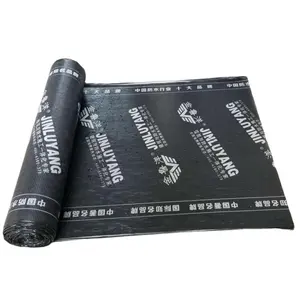 sbs modified Emulsion 4mm 3mm self adhesive app bitumen waterproof membrane for series roofing underlayment