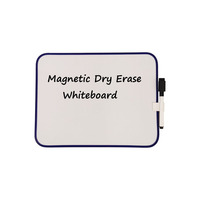 Classe magnétique effaçable à sec Lapboard tableau blanc lignes d'impression Mini enfants étudiants tableau blanc avec cadres en PVC