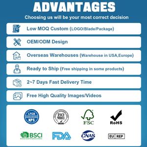 Juego de Cuchillos de Cocina Clásicos de Acero Inoxidable 3cr13, Cuchillos Utilitarios con Mango de Diamante Antideslizante con Diseño de Flor Rosa y Soporte Acrílico - Product Image 6