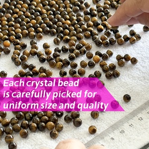 Braccialetto di Cristallo Naturale Curativo, Bracciali con Perline Rotonde in Pietra Preziosa, Gioielli alla Moda all'Ingrosso <span class=keywords><strong>per</strong></span> Regalo di San Valentino e <span class=keywords><strong>Festa</strong></span> <span class=keywords><strong>della</strong></span> <span class=keywords><strong>Mamma</strong></span> - Product Image 5