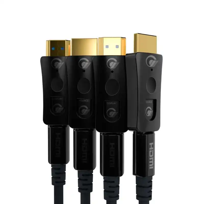 Hoge Snelheid Glasvezel Kabel Goud Plug Hd 2.0V 4K Hdmi Naar Micro Hdmi Aoc Kabel