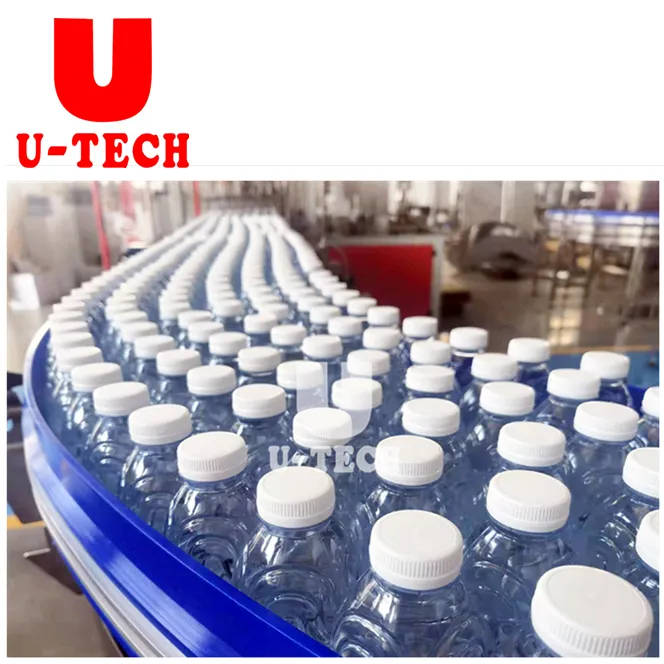 Volle Automatische 3 in 1 Flaschen Reines Mineral Frühling Trinken Wasser Waschen Füllung Capping Maschine Ausrüstung Produktion Linie Preis