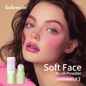 Lakerain Soft Face Blush Powder Contouring <span class=keywords><strong>Teint</strong></span> Improving Blush Makeup Powder Sponge Head Contour and Blush Stick - Product Image 1