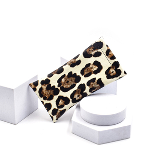 <span class=keywords><strong>Leopard</strong></span> Print Kính mắt Pouch <span class=keywords><strong>Leopard</strong></span> PU trường hợp điện thoại Top bóp Kính mát Trường hợp với làm sạch vải - Product Image 3