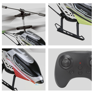 <span class=keywords><strong>Hélicoptère</strong></span> I/R 3,5 canaux, jouet volant super stable, <span class=keywords><strong>hélicoptère</strong></span> télécommandé infrarouge avec gyroscope, phare inclus - Product Image 3
