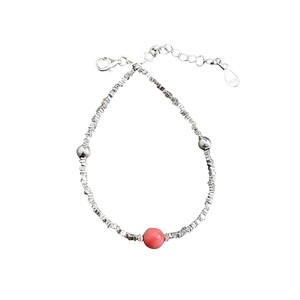 S925 Sterling <b>Silver</b> <b>Beaded</b> Bracelet Pearl Women's Everyday Wear Fashion Jewelry Instagram Style - Product Image 5
