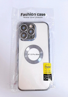 Galvanoplastie avec lentille Film CD motif Logo trou téléphone portable housse de protection pour IPhone 15 14 13 12 11 Pro Max Plus étui