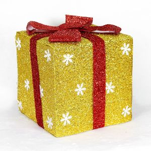 Promotion <b>Christmas</b> Laser <b>Gift</b> <b>Box</b> Decoration 15cm to 30cm Festival Ornament <b>Christmas</b> <b>Gift</b> <b>Box</b> - Product Image 6