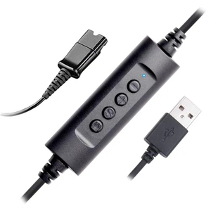 <span class=keywords><strong>Cable</strong></span> <span class=keywords><strong>Adaptador</strong></span> de Conexión Rápida D1581 QD <span class=keywords><strong>a</strong></span> <span class=keywords><strong>USB</strong></span> para Auriculares Plantronics - Product Image 1