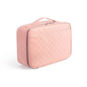 Sac isotherme portable en cuir PU, étanche, avec fermeture éclair, boîte à lunch, sac à glace pour étudiant - Product Image 1