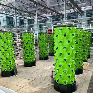 Sistema de Cultivo Vertical Hidropónico para Interiores, Torre de Cultivo Agrícola - Diseño Multicapa que Ahorra Espacio - Product Image 6