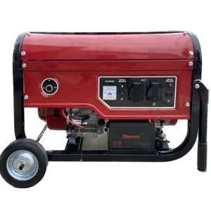 3kva 3kw manual tahap tunggal mulai buatan rumah Generator mesin bensin portabel bensin