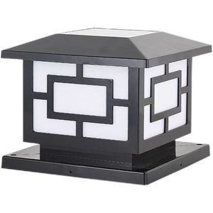 Nouveau modèle de lampadaire solaire LED pour extérieur, <span class=keywords><strong>lampe</strong></span> de porte et de mur, <span class=keywords><strong>lampe</strong></span> de portail domestique, indice de protection IP65, lumière du jour 6000K, à intensité variable - Product Image 5